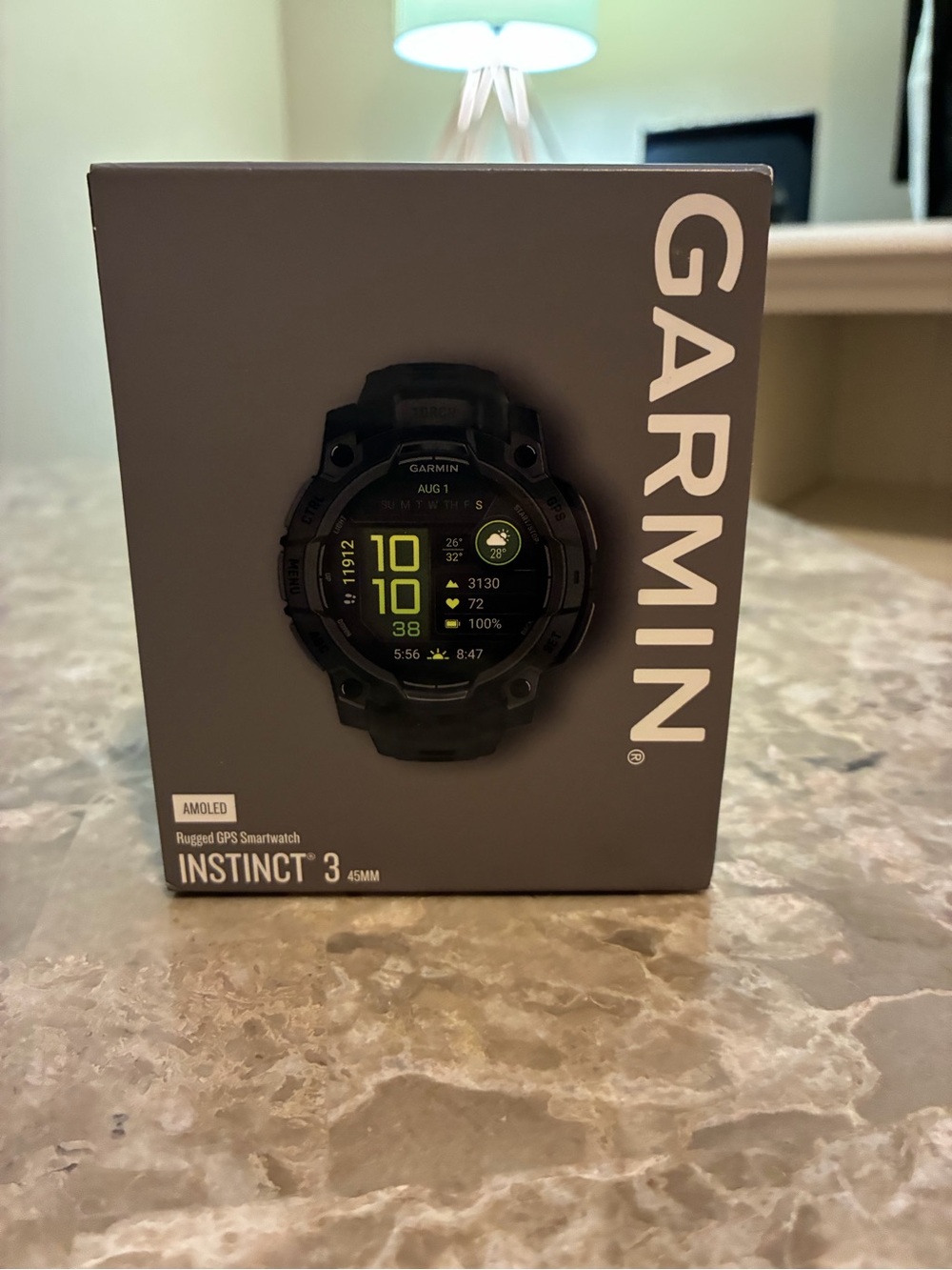 Garmin Instinct 3 Smartwatch — Black